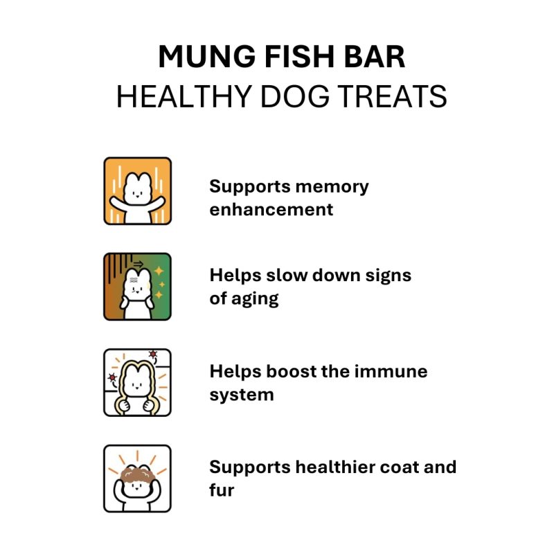 High Four Fish Cake Bar for Dogs – Pollack Flavor (Handmade, 55g) - Image 2